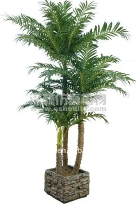 fake silk artificial coconut plant