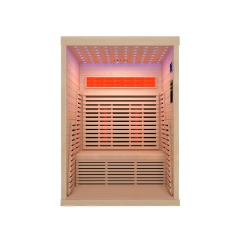 Sala de Sauna de Luxo de Luxo Hemlock de Hemlock Canadense de 2 pessoas