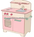toys kitchen play set