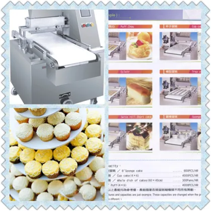 automatic puff cake machine