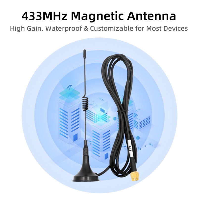 433MHz suction cup antenna 6