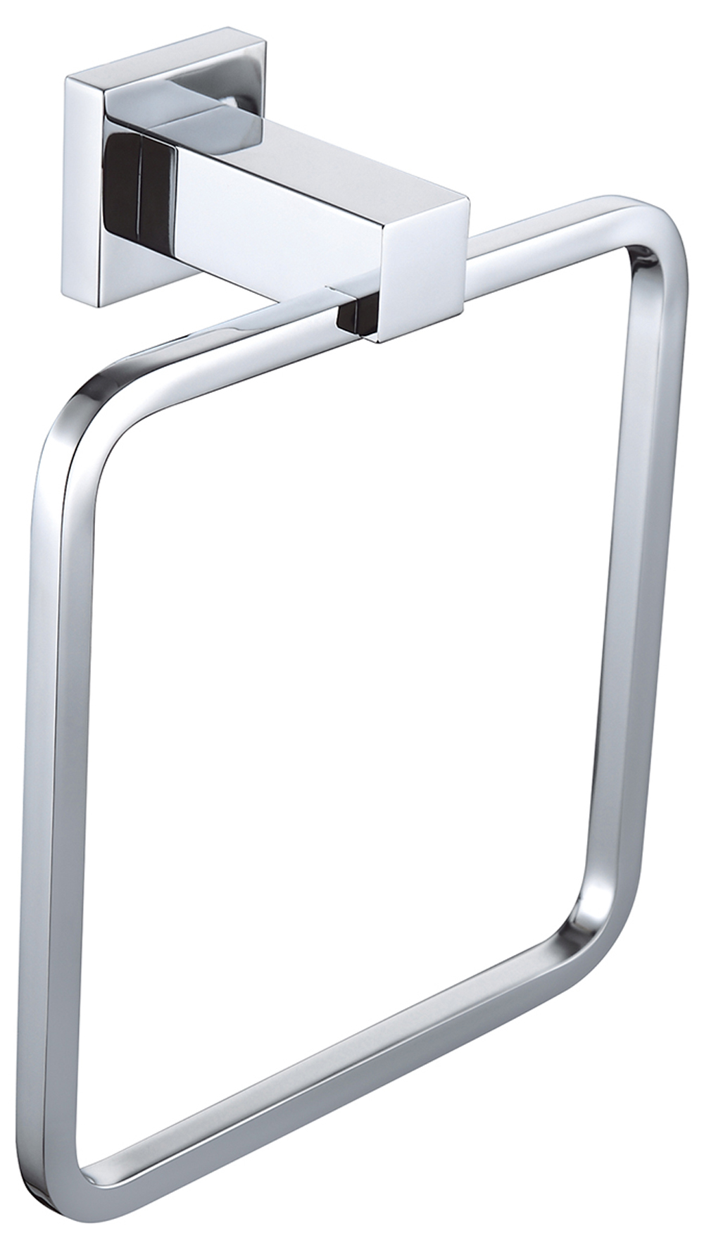 Rack de serviettes Mount Chrome pour salle de bain