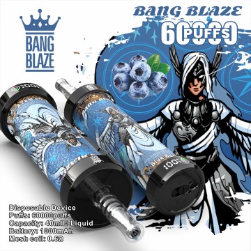 Bang Blaze 60kpuffs sekali pakai grosir vape