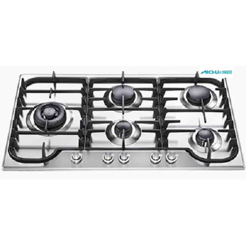 90cm Gas Cooktop Grey Cookers