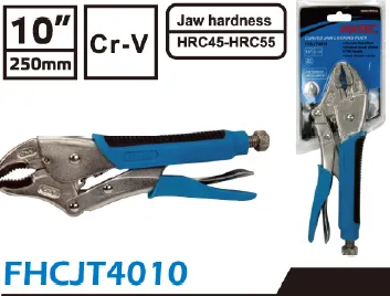 10" chrome vanadium Curved jaw lock plier