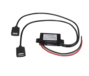 12-24V DC to 5V 3.1A Dual USB Car Charger