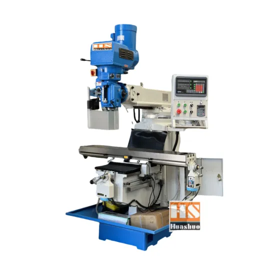 Factory Direct Sales: X6325D Heavy Duty Manual Mill with Automatic Multifunctional Three-Axis Digital DRO and Customizable Pump Gear
