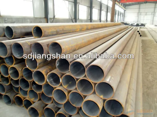 Large diameter hot rolled seamless steel tube