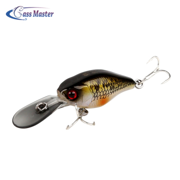 High Quality Crank Fishing Lures: Plastic Hard Body Sinking Swimbait with VMC Hooks