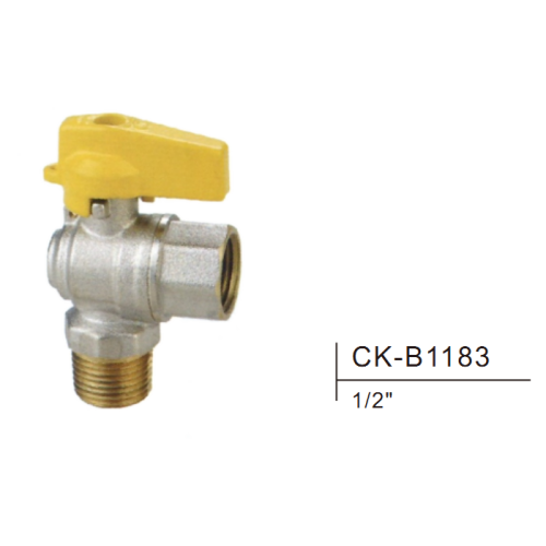 Valve à gaz en laiton CK-B1183 1/2 "