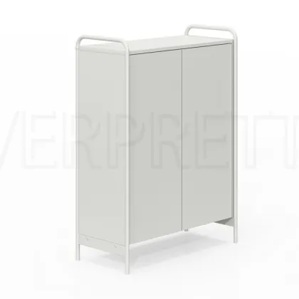 Commercial Apartment Home Furniture Metal Shoe Cabinet