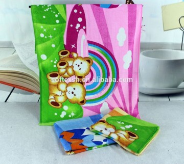 100% cotton custom printed dish towels