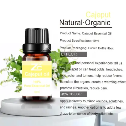 100% Pure Cajeput Oil for Diffuser Humidifier Massage