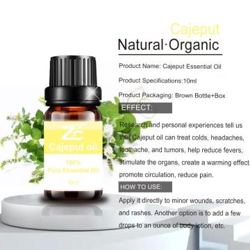 100% Pure Cajeput Oil for Diffuser Humidifier Massage