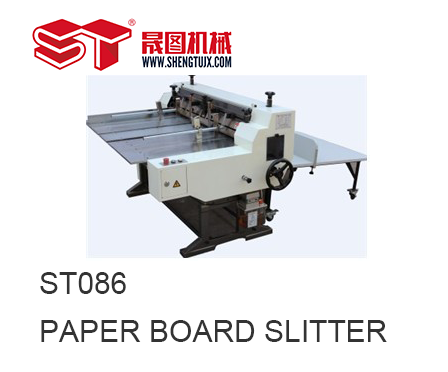 ST086 Paper Board Rollenschneider Maschine