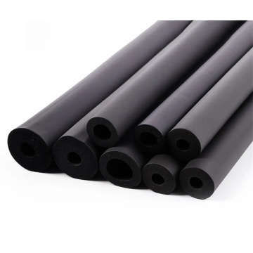 Air conditioner black closed cell flexible rubber foam insulation duct insulation pipe for copper