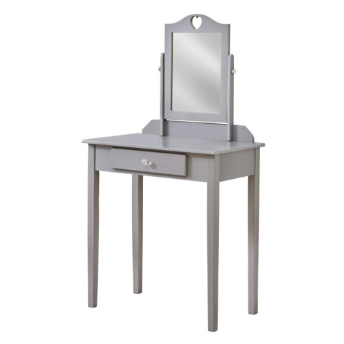 Vanity Desk Makeup Organizer Dressing Table with Mirror