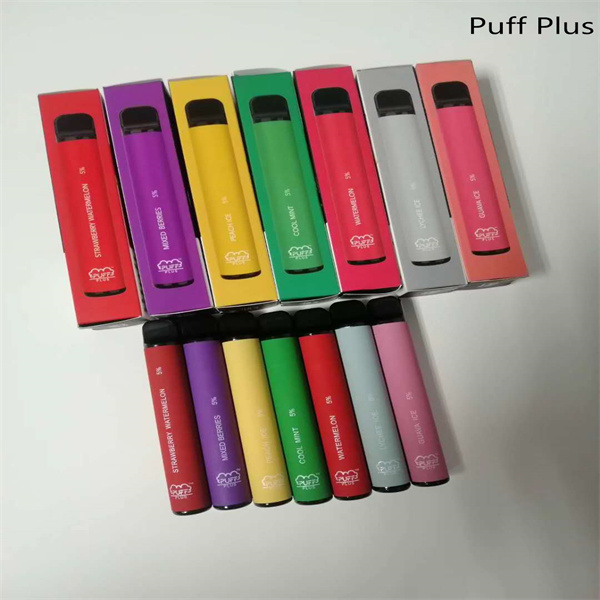 Disposable vape Puff plus blue razz lemonade flavor