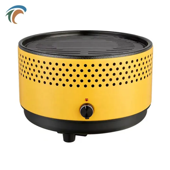 Lightweight Portable Round Charcoal Korean Tabletop Grill