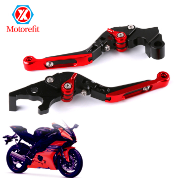 CNC Brake Lever Handle Hydraulic Brake Clutch Motorcycle 6-Speed Lever For Yamaha R1/R6/R25