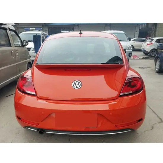 For VW Beetle Spoiler High Quality ABS Material Car Rear Wing Primer Color Rear Spoiler For Volkswagen Beetle Spoiler 2013-2016