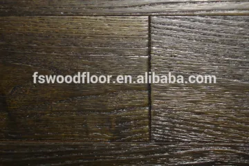 dark stain vintage robinia hardwood flooring