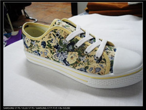 Hot selling Printed canvas shoes