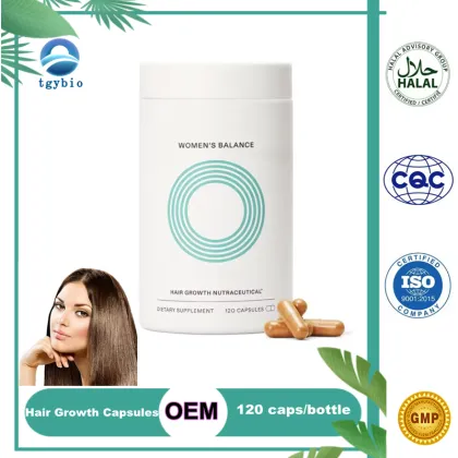 OEM Private Label Women's Hair Growth Supplement Women's Balance Hair Growth Capsules