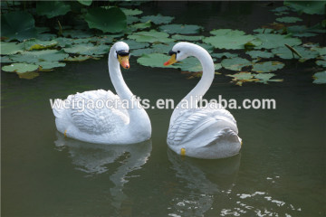 Decorative resin swan ornament wholesale