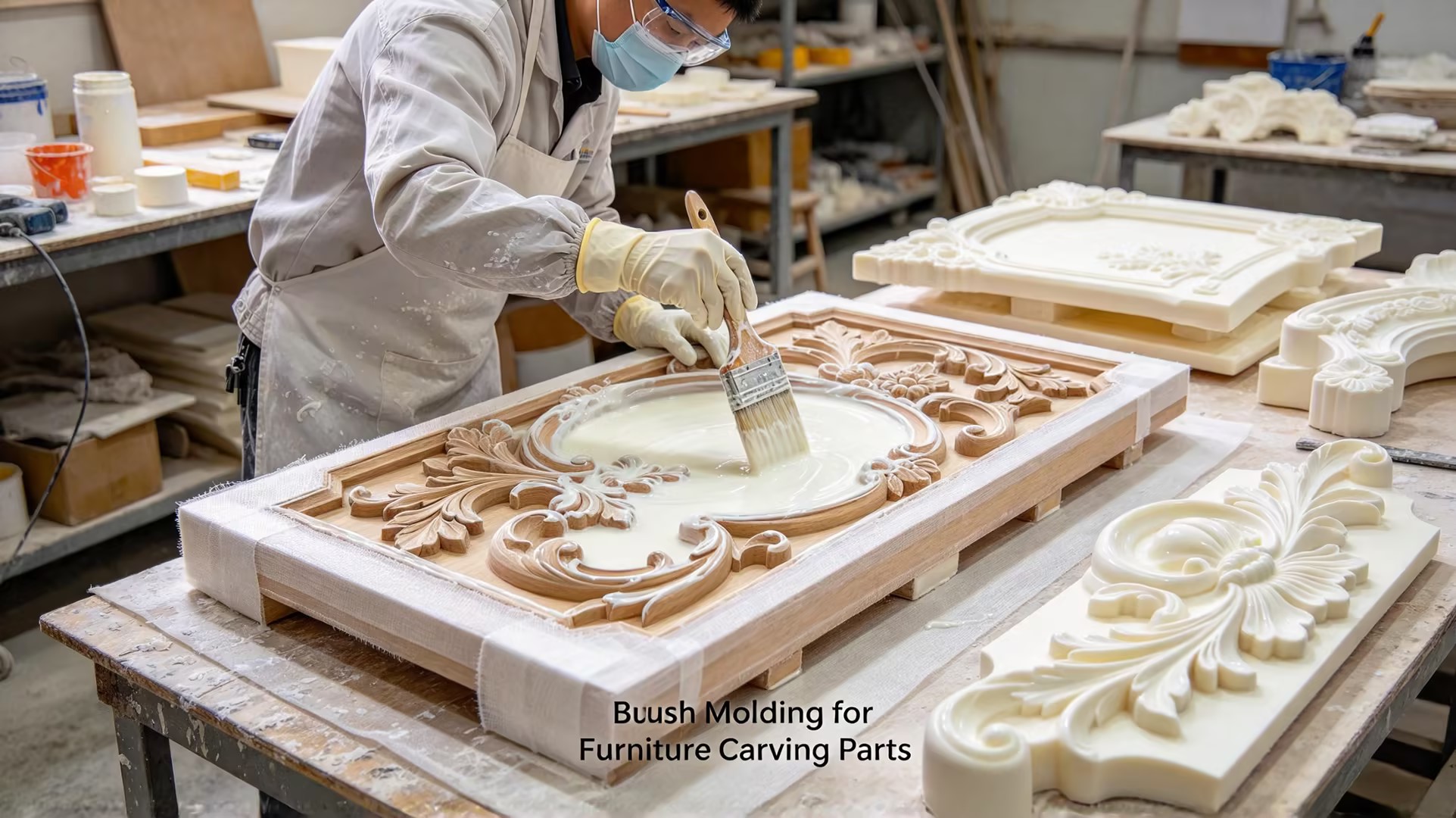 Molding Silicone for Furniture Relief & Gypsu