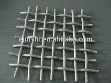 Crimped concrete reinforcement wire mesh