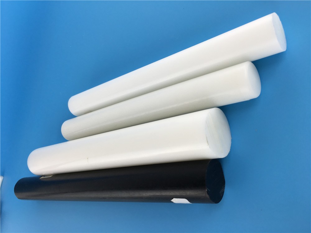 White Pom Acetal Copolymer Plastic Pom Rod