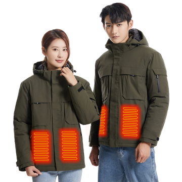 High-Quality Heated Golf Jacket with 7.4V Battery Pack - Men and Women