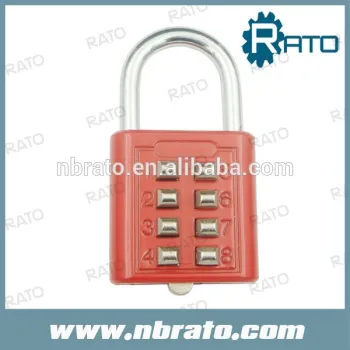 RP-155 number push button padlock