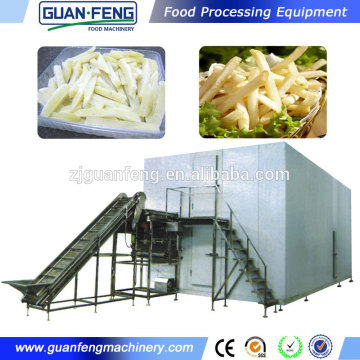 IQF freezer machine mushroom processing