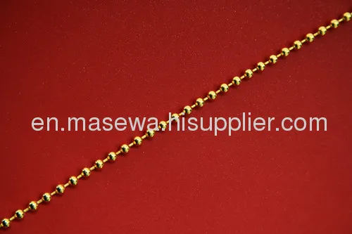 Gold Metal Beaded Divider 