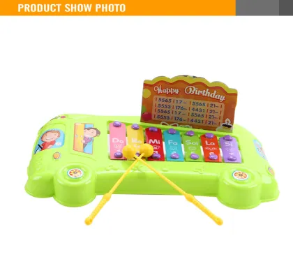 Kids plastic musical instruments Piano playing musical toy
