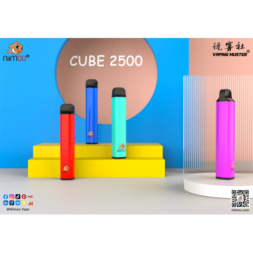 Cube Mould Vape 1500-3500 Cube 2500 Rechargeable Vape Pod Supplier