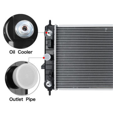 Aluminium kern Plastic tank Radiator voor 2010 Chevrolet Cobalt 2.2L/2.4L Motor: vervangende en onderhoudsgids