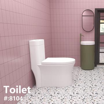 Sanitärware einteiliges Badezimmer-S-Trap-WC für Erwachsene