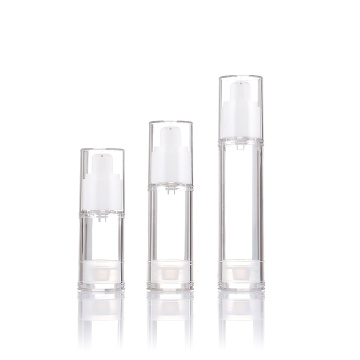 Luxury Cosmetic Bottles Refillable Plastic Airless Bottles