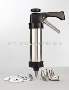 Stainless Steel Biscuit Decorating Cookie Press Maker