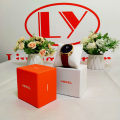 Custom Logo Pillow Insert Orange Boxes for Watch