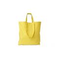 Golden canvas handbag of superior quality