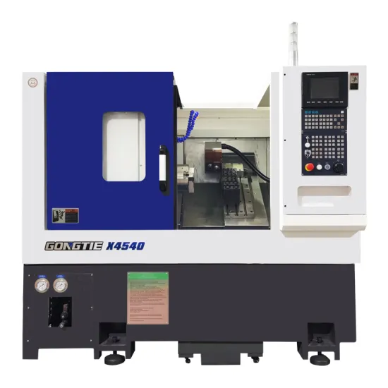 High Precision Slant Bed Turning Center with Gang Tool CNC Milling Lathe