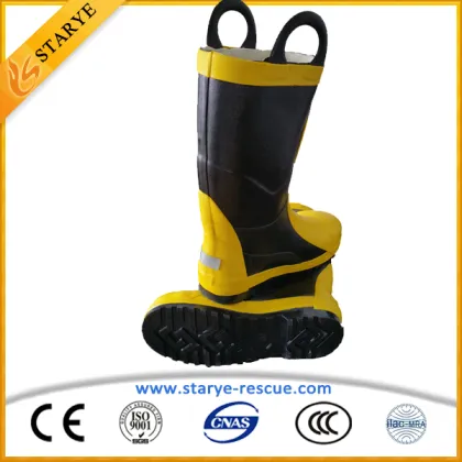 Widely Used Fire Protect Firefighter Boots