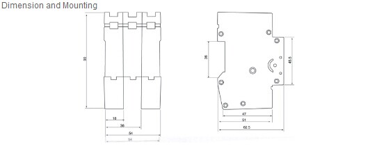 5sm1 Mini Circuit Breaker