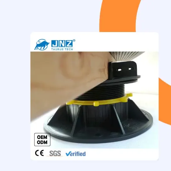 [ JNZ-TA-U 50-75mm ] Taurus wood tile support adjustable pedestal pp material height adjustable plastic feet