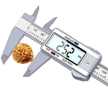 0-150mm Digital Vernier Calipers measure 6inch LCD Electronic Carbon Fiber Gauge height measuring instruments micrometer
