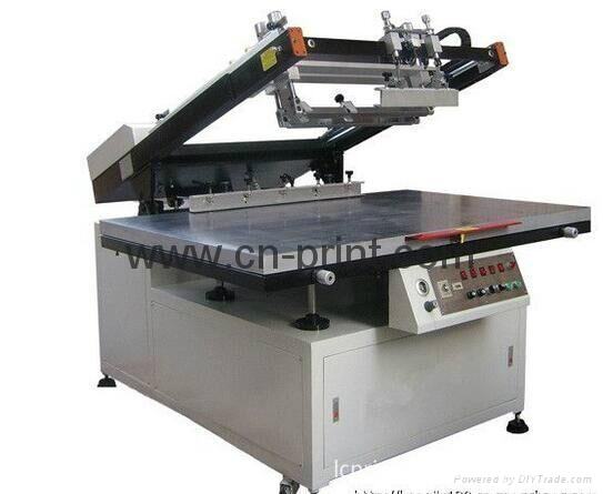 flatbed screen printing machine